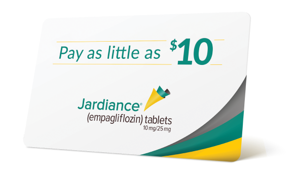 Jardiance® (empagliflozin) tablets savings and access card for type 2 diabetes