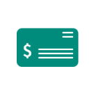Savings card icon