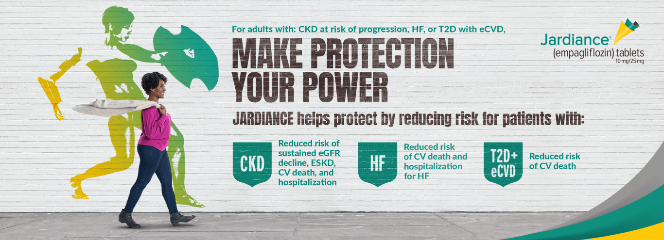 Woman walking with a colorful woman shadow carrying a shield