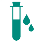 Blood test icon