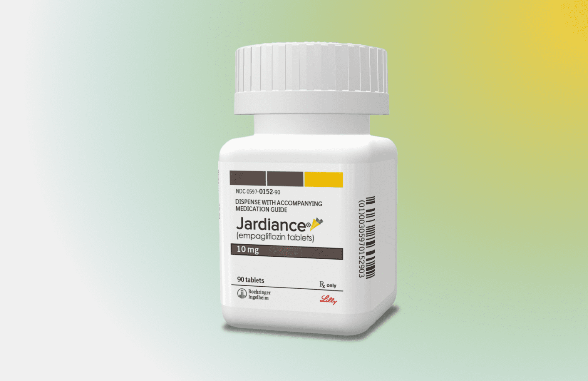 Jardiance 90 tablets banner