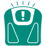Weight scale icon